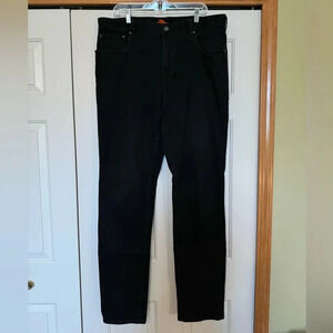 Tommy Bahama Men's Size 38 x 36 Black Wash Sand Drifter Bay Five Pocket Jeans